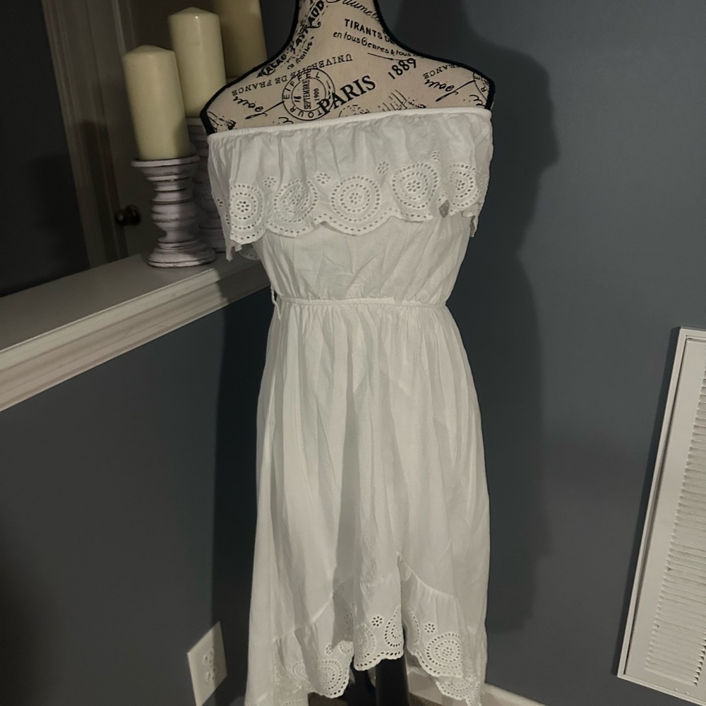 Rue21 White Off-Shoulder Sundress